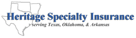 Heritage Specialty Insurance – Commercial Insurance in Texas, Oklahoma, Arkansas & Washington Logo